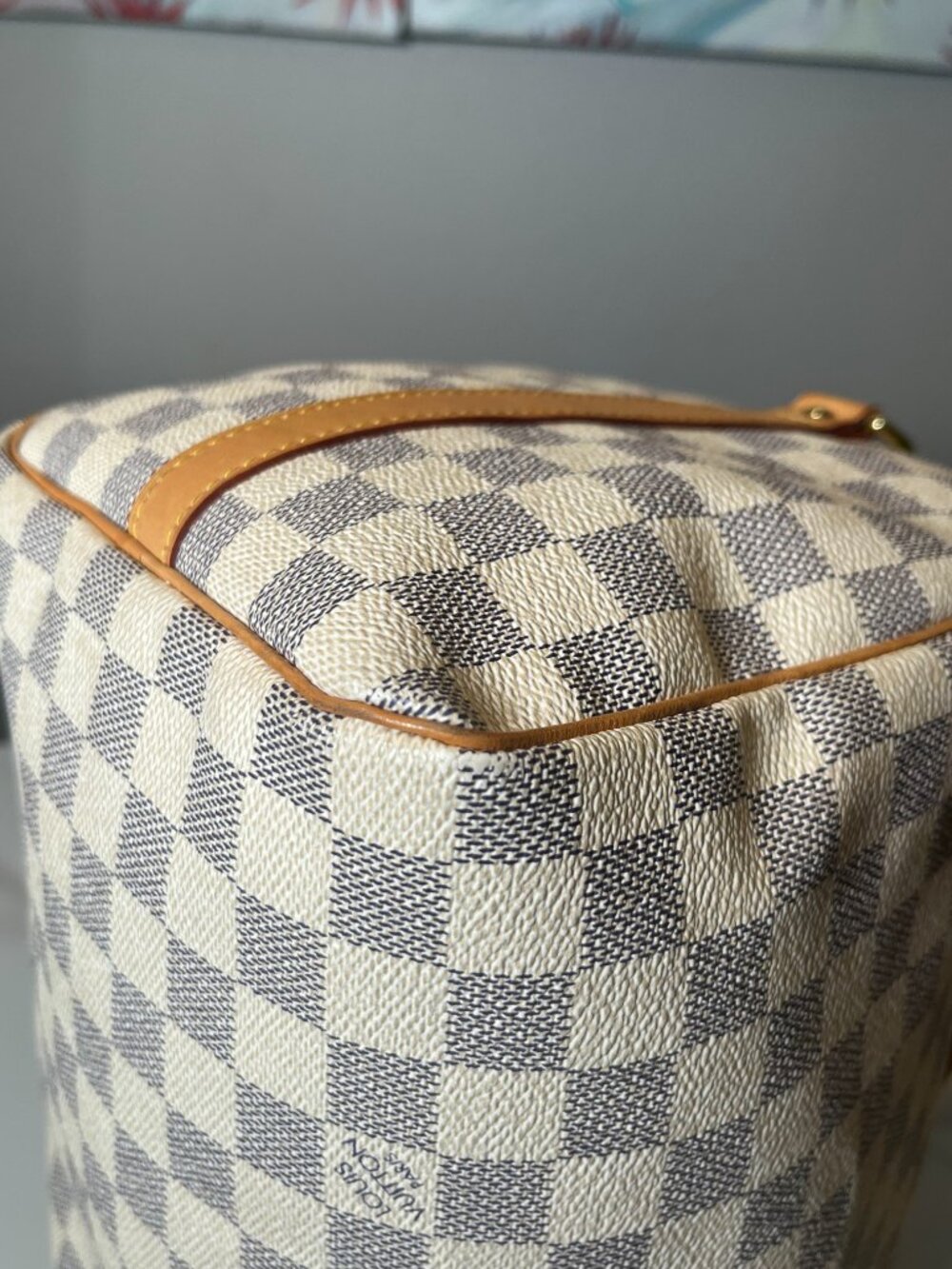 Louis Vuitton Speedy 30 Damier Azur w/ Lock Keys & Original Dust Bag - Picture 9 of 16